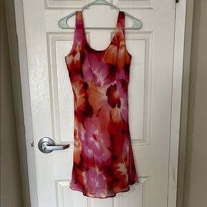 Vintage Bob Mackie Floral Sleeveless Dress